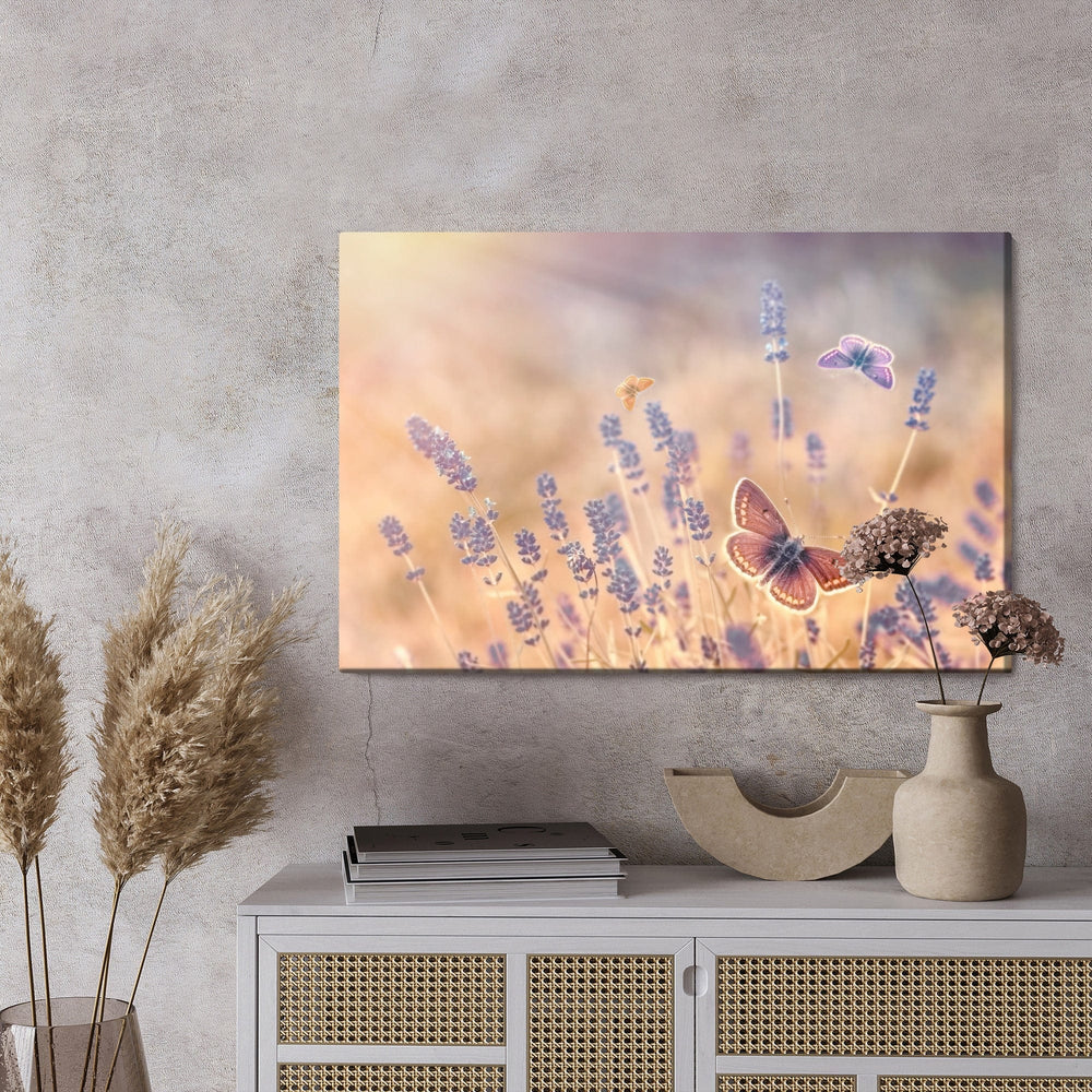 Kanva - Tauriņi lavandas laukā X-ART