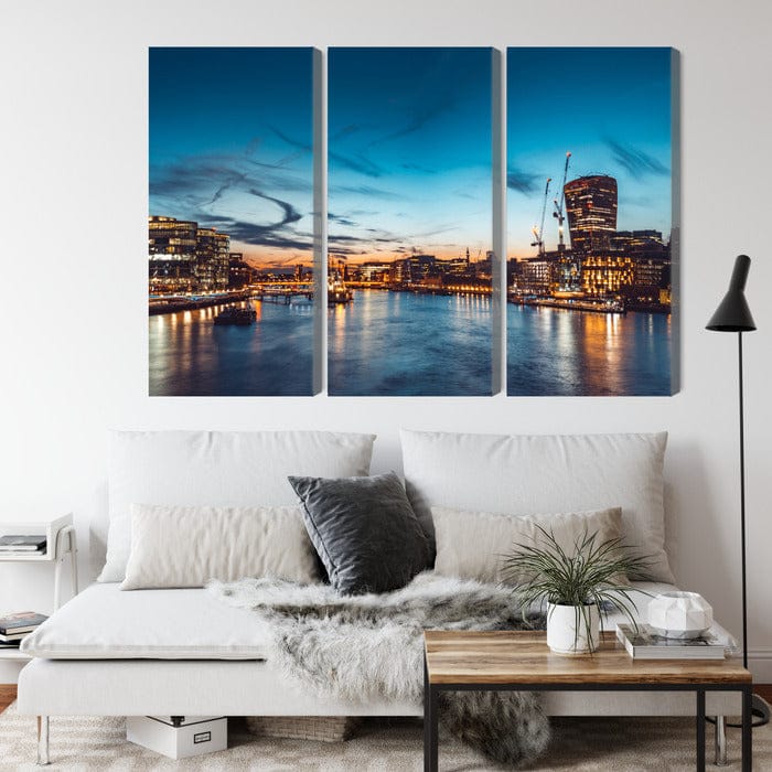 3 daļu kanva: Temzas upe Lielbritānijā X-ART