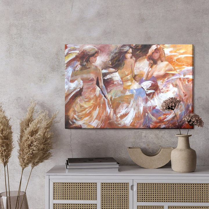 Kanva - Trīs jaunas sievietes, N-927 X-ART