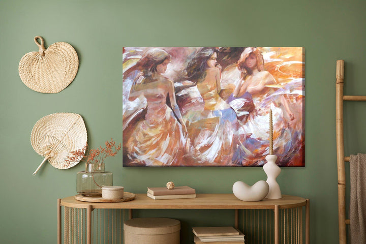 Kanva - Trīs jaunas sievietes, N-927 X-ART