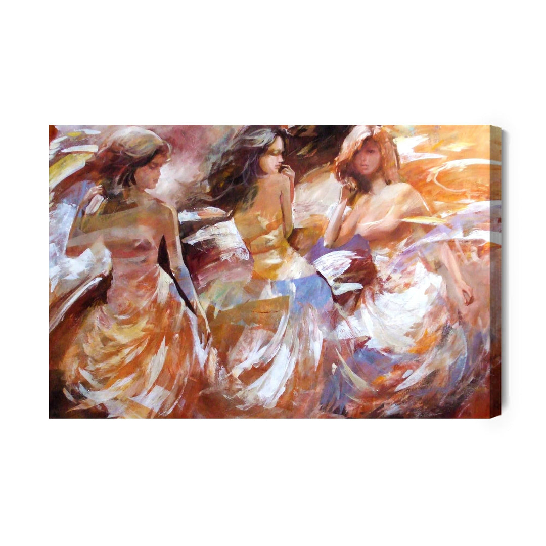 Kanva - Trīs jaunas sievietes, N-927 X-ART