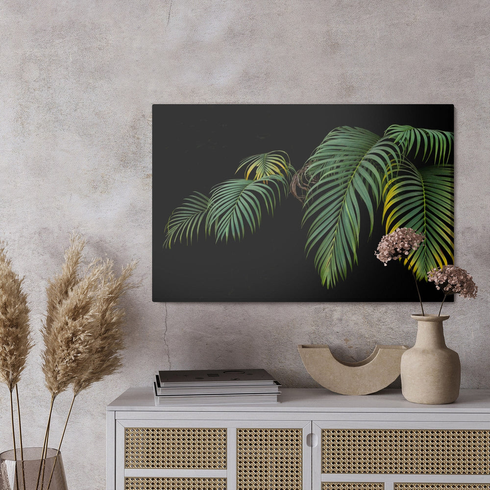 Kanva - Tropu palmu lapas, N-1610 X-ART