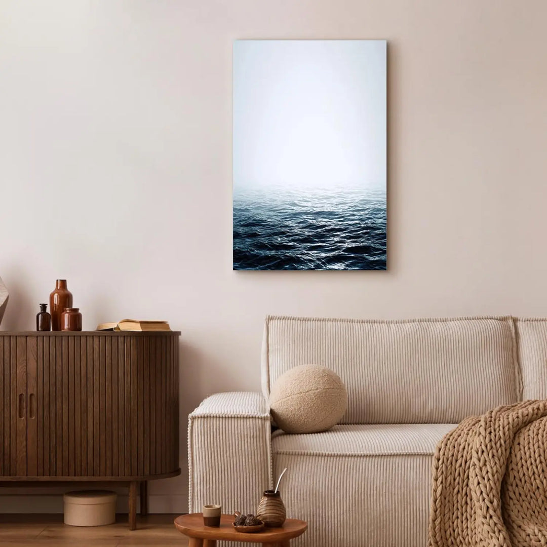 Canvas - Water - in blue tones, 115121