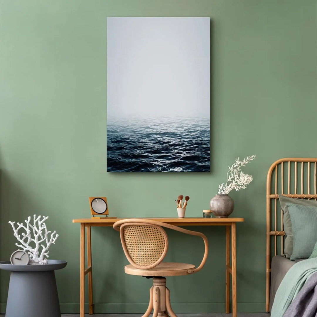 Canvas - Water - in blue tones, 115121