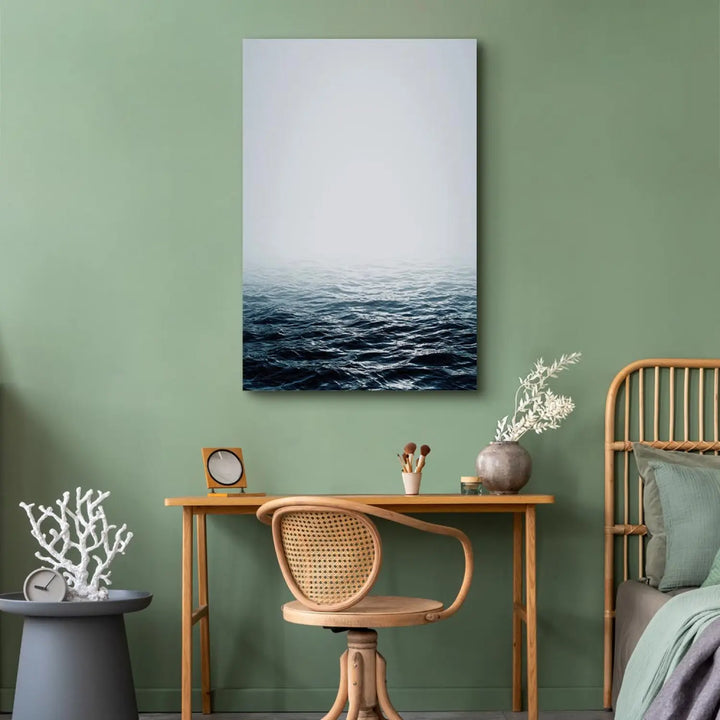 Canvas - Water - in blue tones, 115121