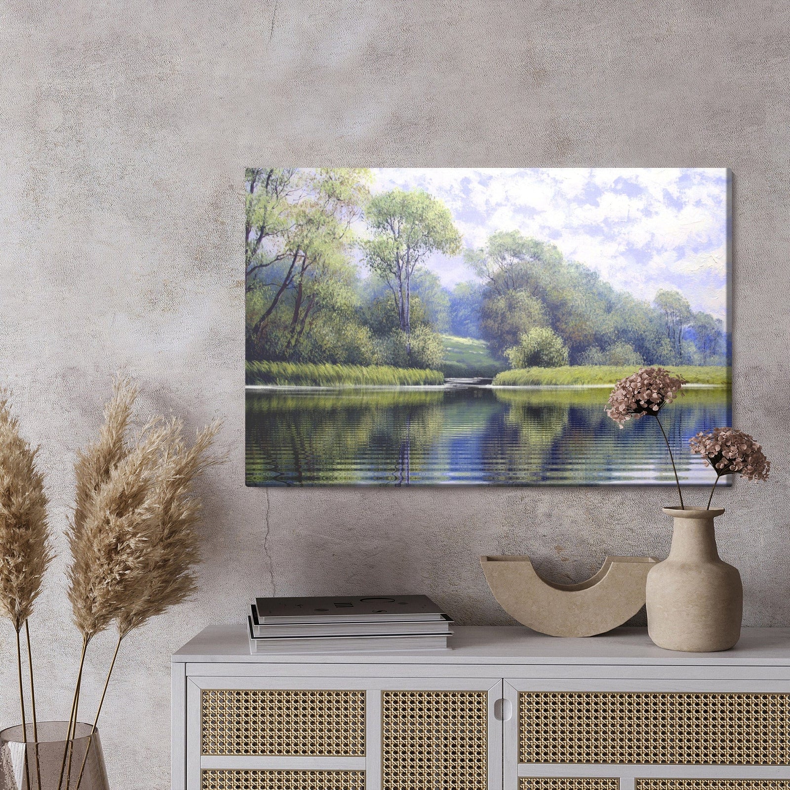 Kanva - Upe meža fonā, N-1222 X-ART