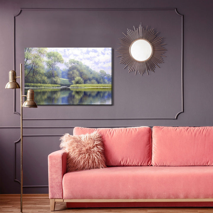 Kanva - Upe meža fonā, N-1222 X-ART