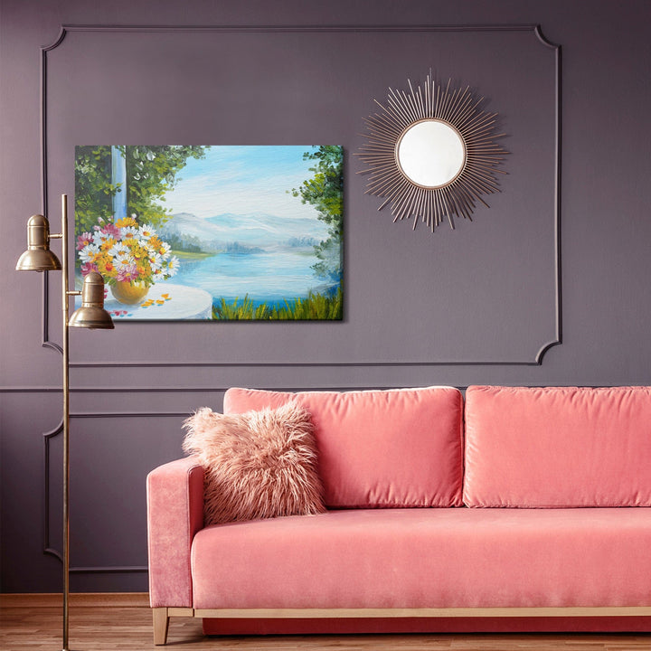 Kanva - Vasaras ainava ar jūru, N-538 X-ART