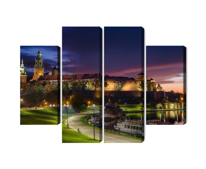 Kanva - Vavelas karaļa pils saullēktā, N-2667 X-ART