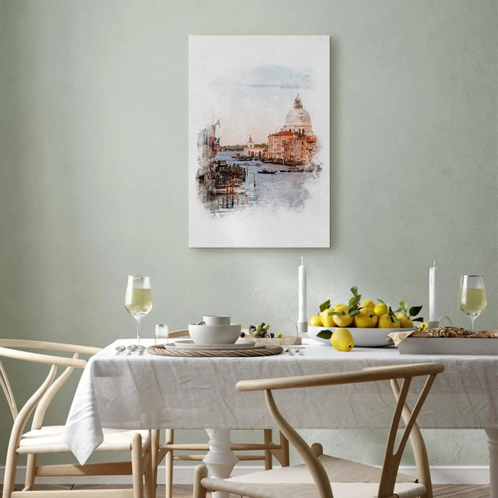 Kanva - Venēcija akvareļu krāsās, (x 1) 131560 | Tapetenshop.lv ART XL