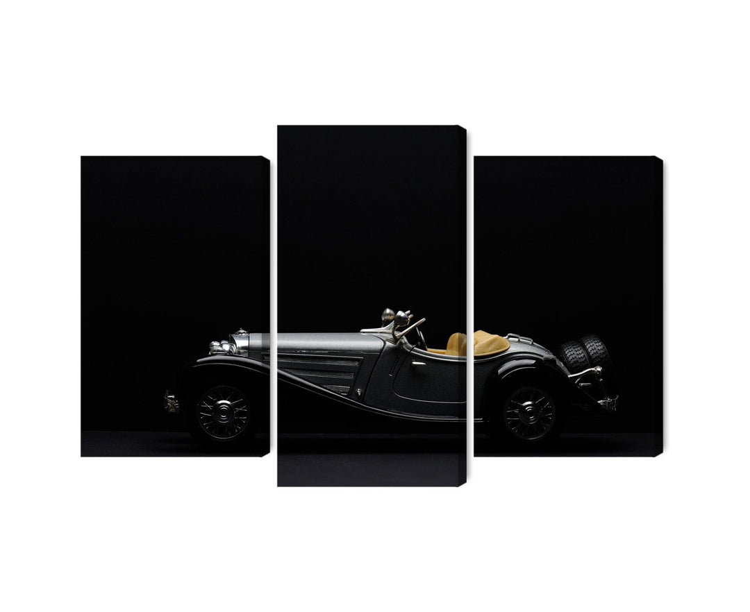 Kanva - Vēsturiska automašīna uz tumšiem T-krekliem, N-3273 X-ART