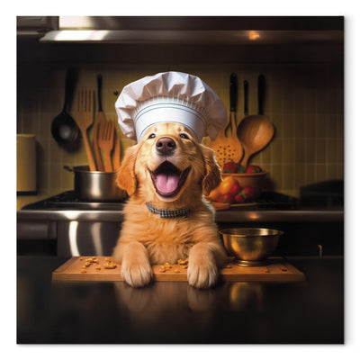 Kanva - Zelta retrīvers - jautrs suns pavāra lomā, 150253 G-ART