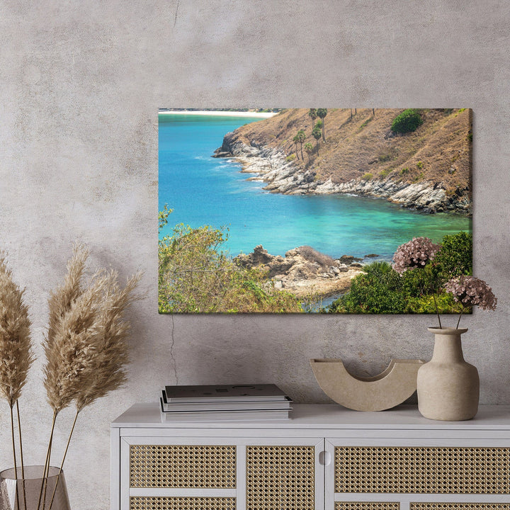 Kanva - Zilā jūra un krasta līnija, N-604 X-ART