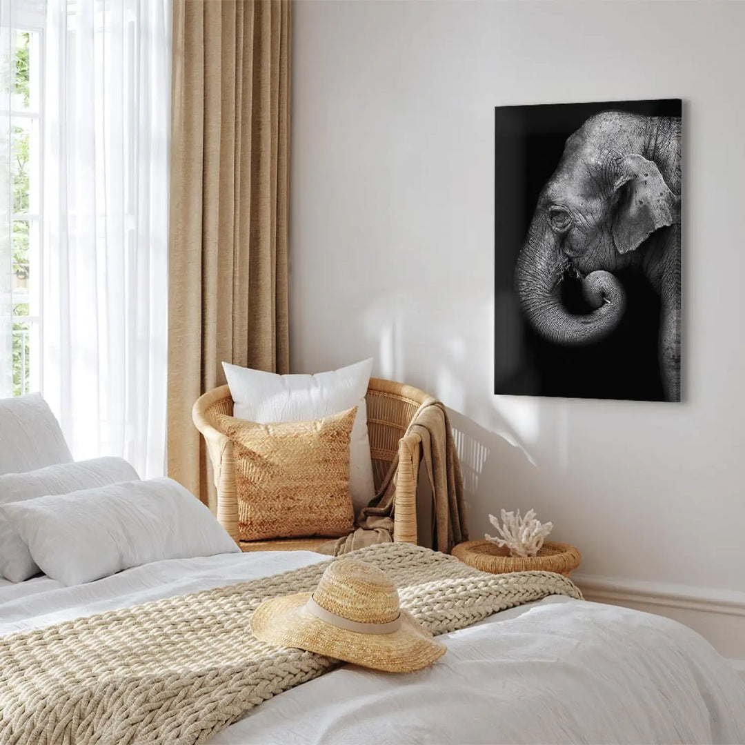 Canva Portrait of an elephant (x 1)