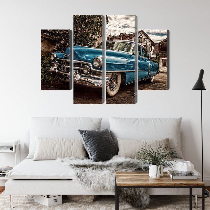 Kanva - Zils Cadillac Eldorado no 1953. gada, N-3474 X-ART