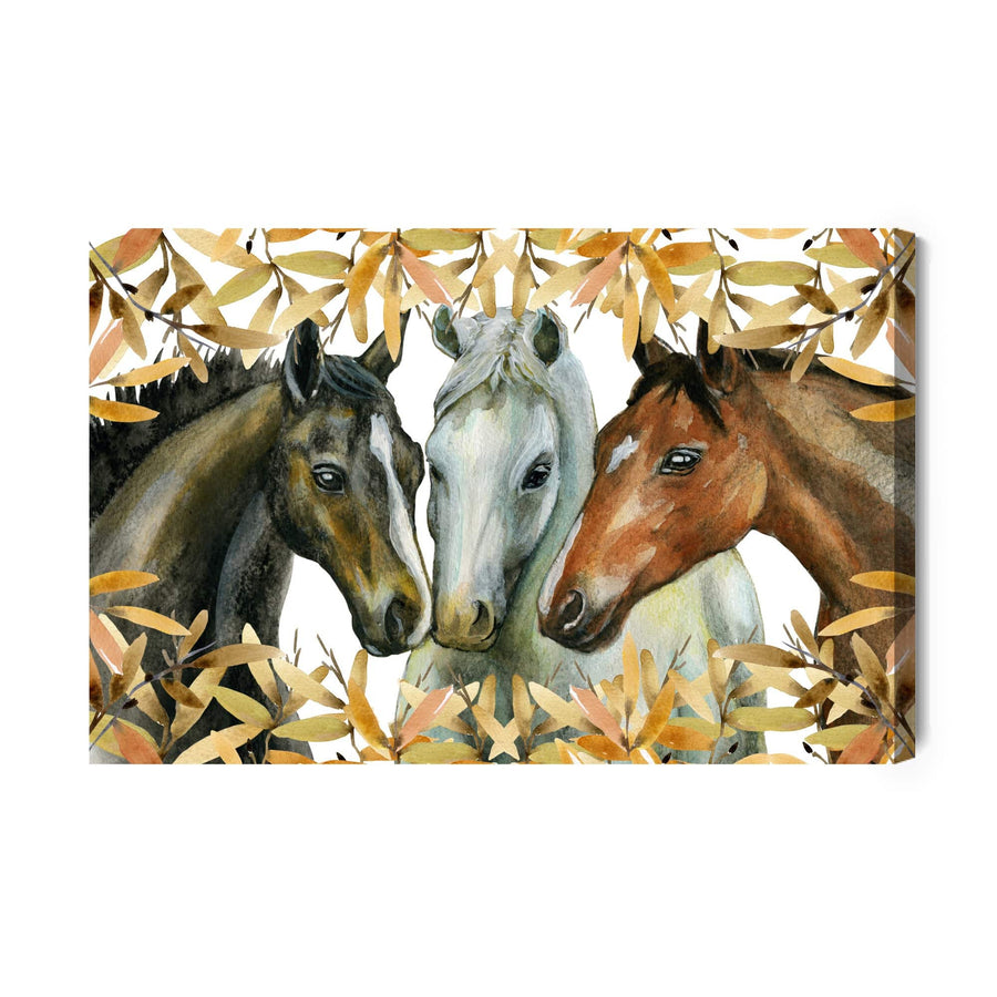 Kanva - Zirgi rudens lapās, N-403 X-ART