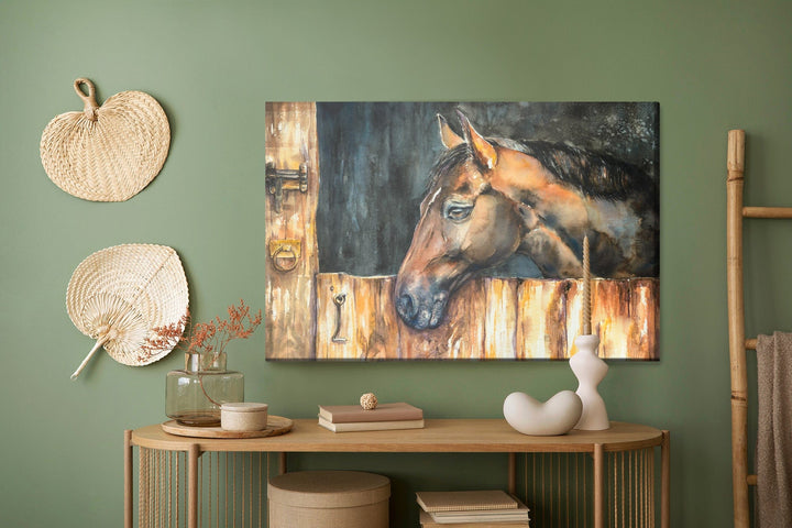 Kanva - Zirgs pagalmā X-ART