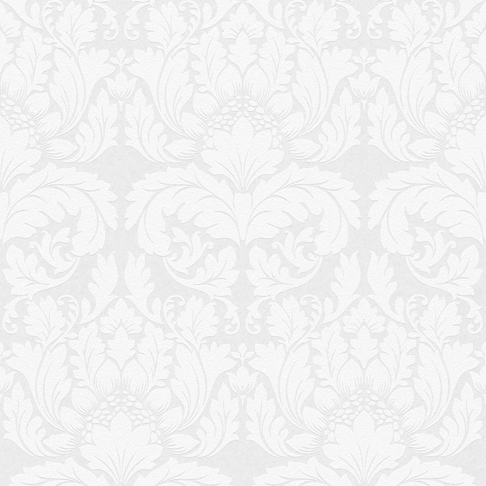 Baroka stila krāsojamas tapetes ar ziedu dizainu AS 951361  AS Creation