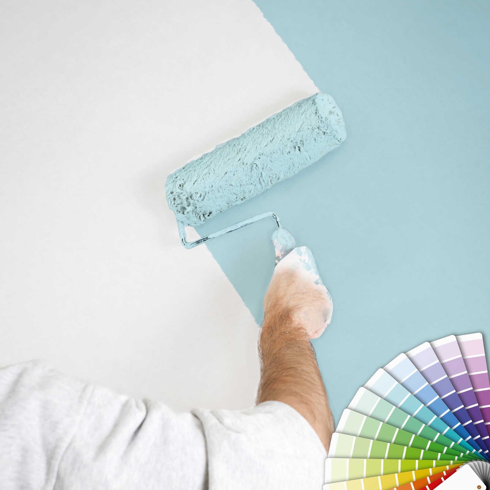 Absolūti gludas krāsojamas tapetes AS Creation 953131 (0.75x25m) AS Creation