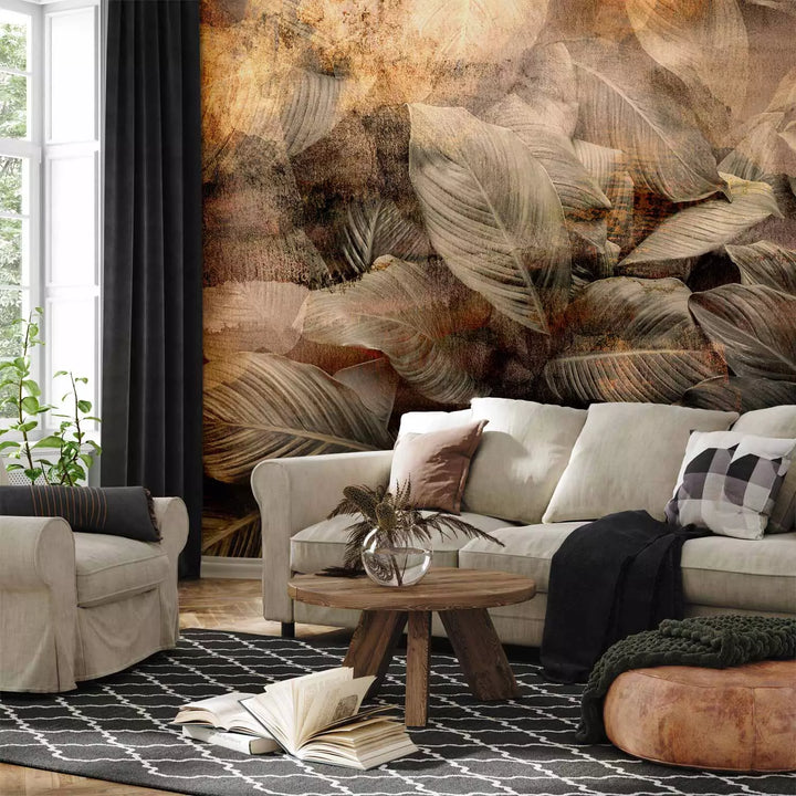 Fototapeet - Kullatud lehed, 137924