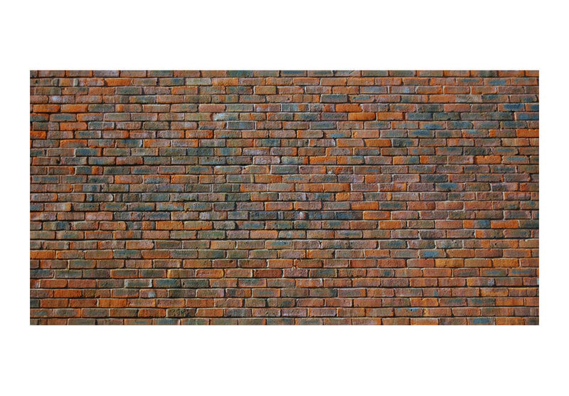 Lielformāta fototapetes - Ķieģeļu siena (550x270 cm) G-ART