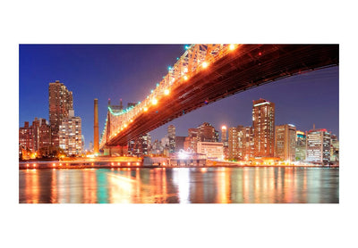 Lielformāta fototapetes - Kvīnsboro tilts - Ņujorka (550x270 cm) G-ART