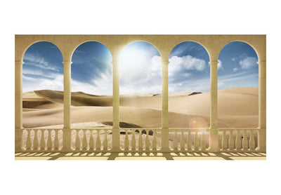 Lielformāta fototapetes - Sapnis par Sahāru (550x270 cm) G-ART