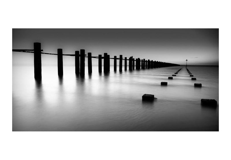 Lielformāta fototapetes - Temzas līcis pie Šūberinesa, Anglija (550x270 cm) G-ART