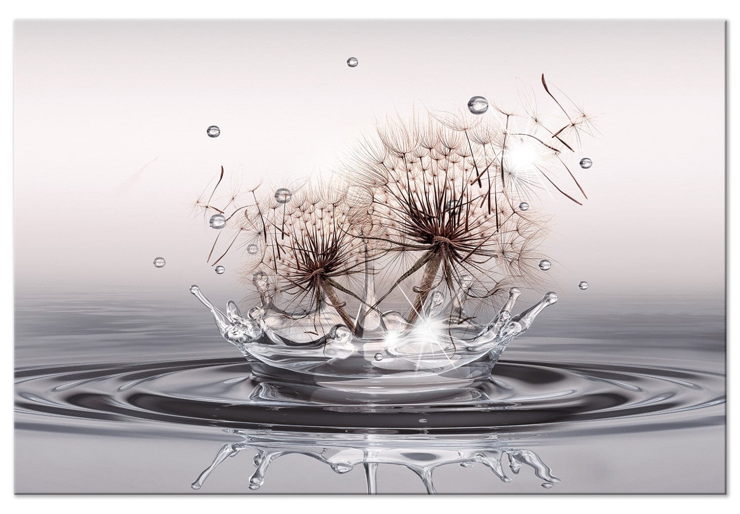 Lielformāta glezna ar pienenēm - Maigums, 151806 G-ART