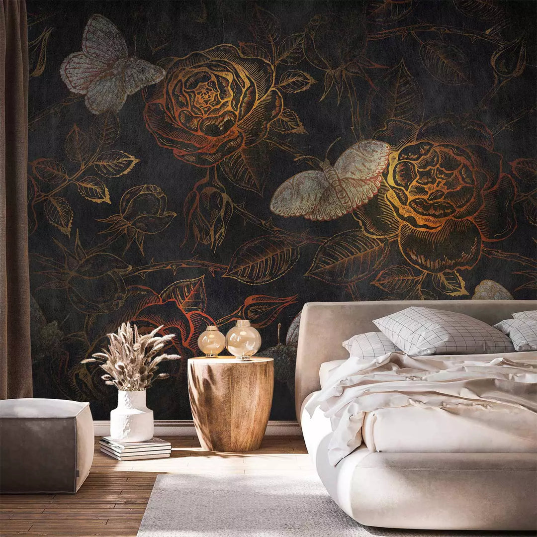 Wall Murals - Magic Night Flowers, 146369