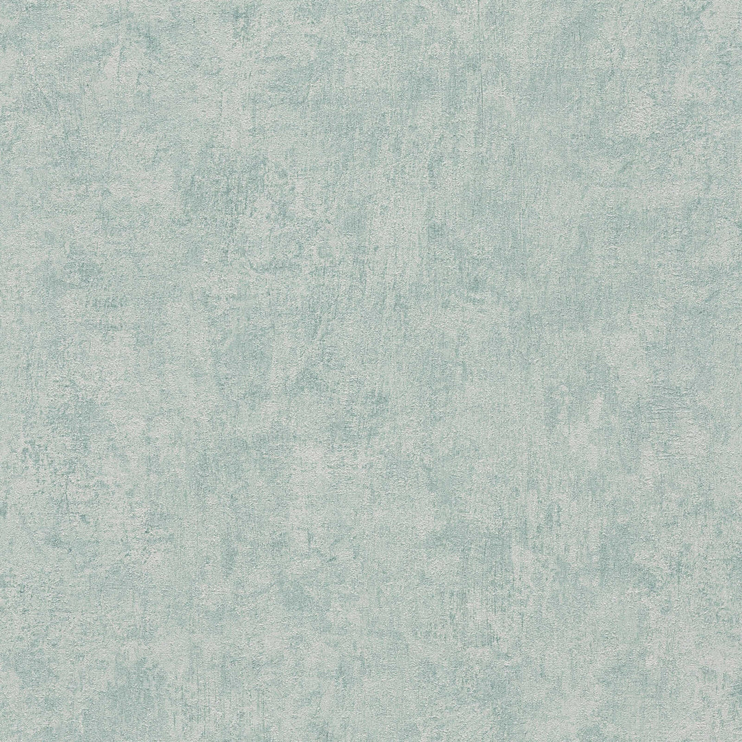 Light bluish-gray wallpaper with a delicate plaster texture, close-up
