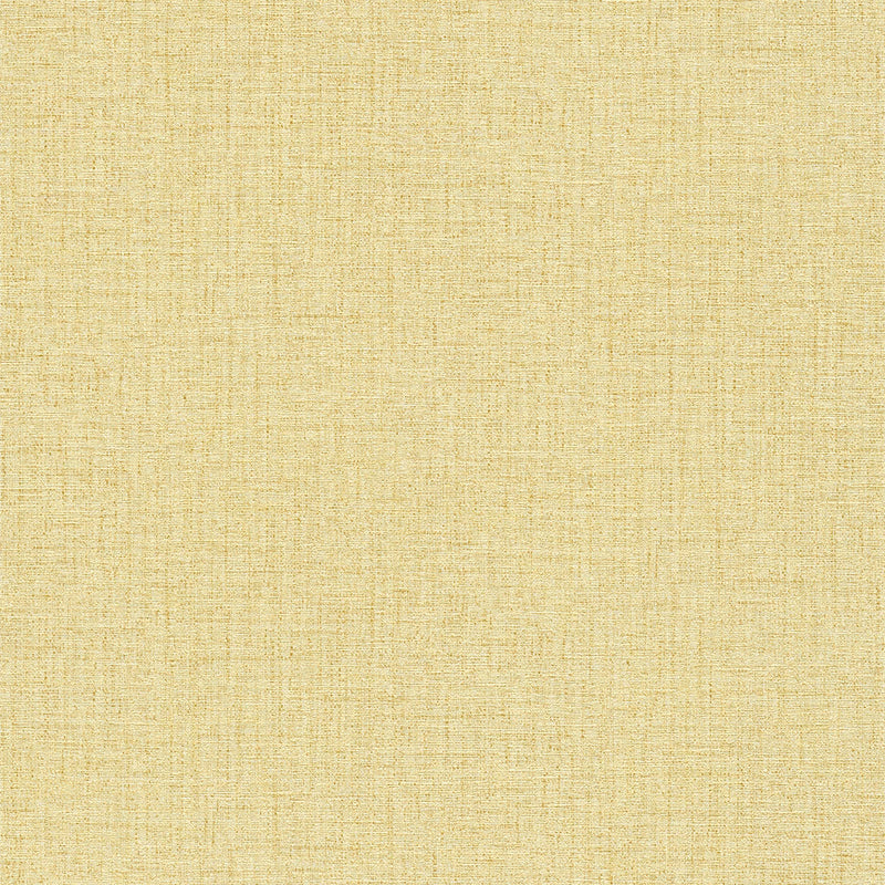 Matētas tapetes ar tekstila rakstu dzeltenā krāsā, 1360410 AS Creation