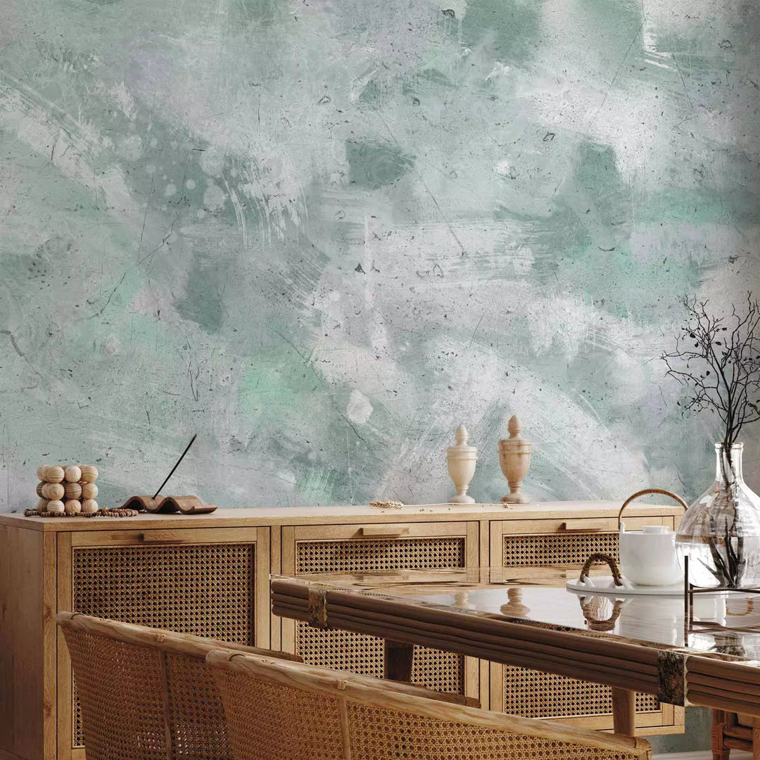 Fototapetes ar abstrakciju - Piparmētru abstrakcija, 135553