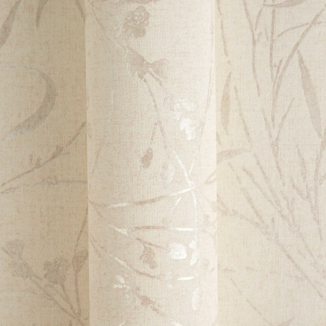 Mūsdienīgas tapetes ar stilizētu zaru rakstu - krēma, bēša - 3007032 AS Creation