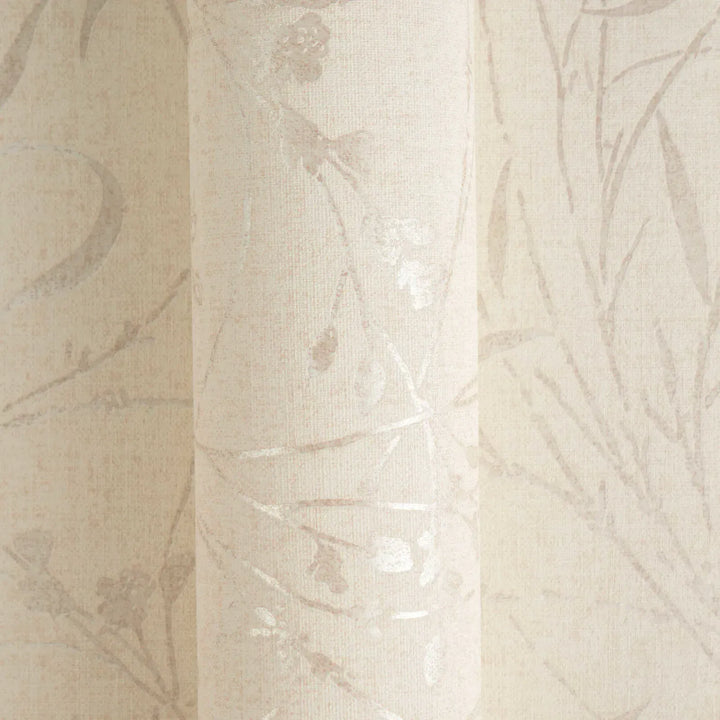 Mūsdienīgas tapetes ar stilizētu zaru rakstu - krēma, bēša - 3007032 AS Creation