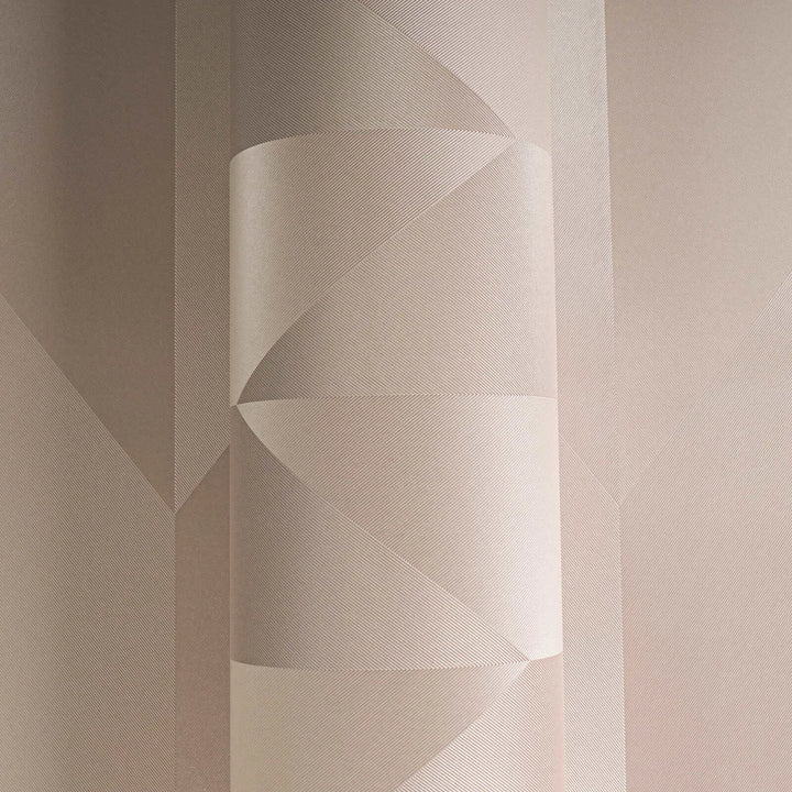 Mūsdienīgs, spīdīgs dimantu raksts uz neaustām tapetēm siltos toņos | 3010515 AS Creation