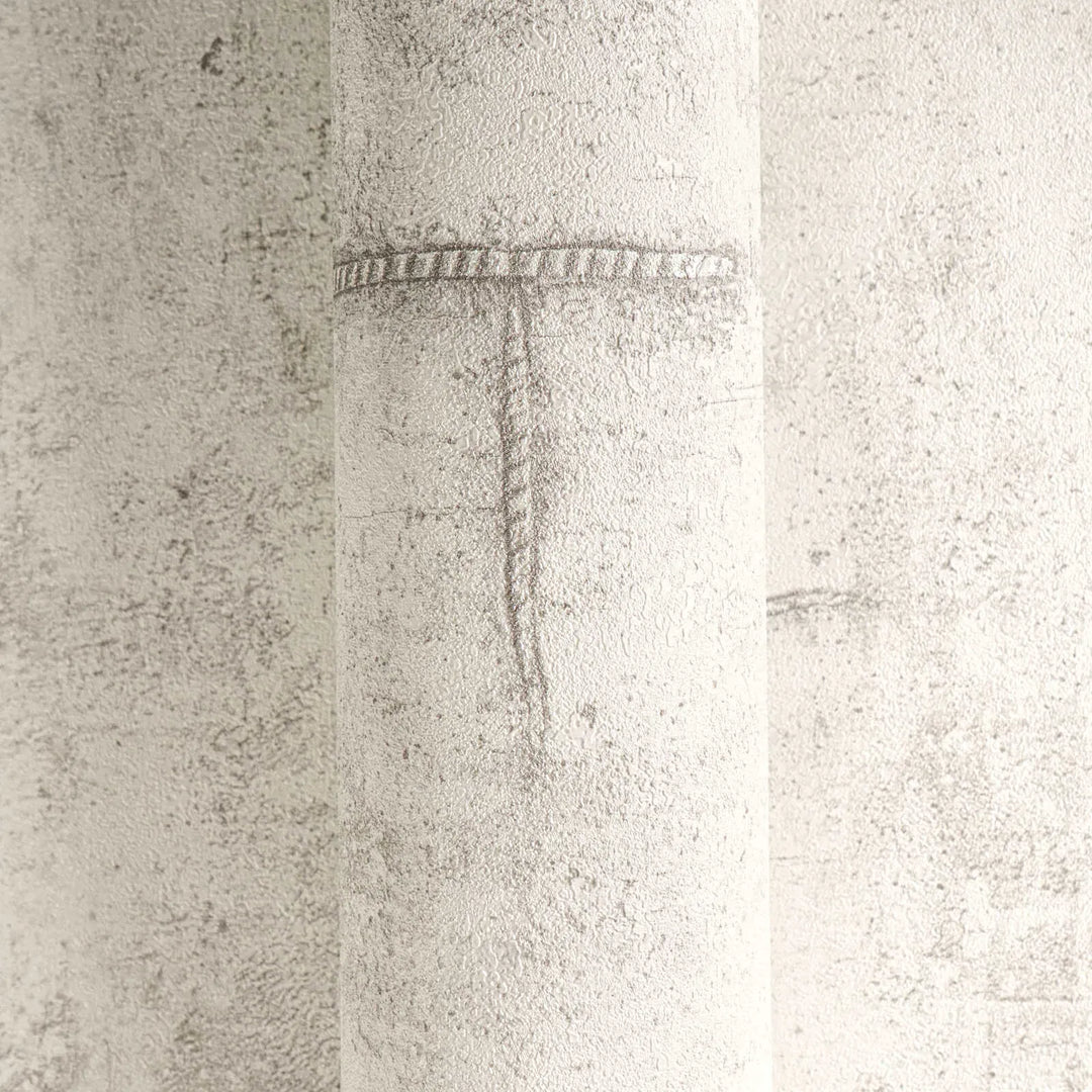 Neaustas tapetes ar betona izskatu un maigu vintāža šarmu | gaiši pelēkā | 3010503 AS Creation