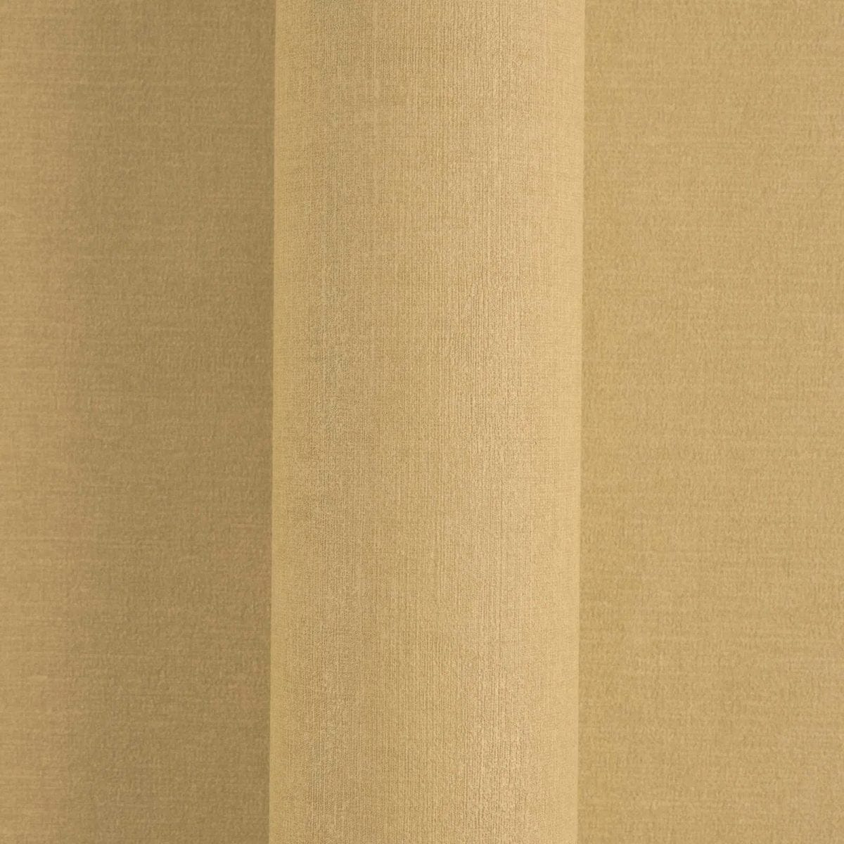 Tuvplāns: dzeltenas neaustas tapetes ar dabisku tekstila dizainu un spīdumu. SKU: 3012157, AS Creation.