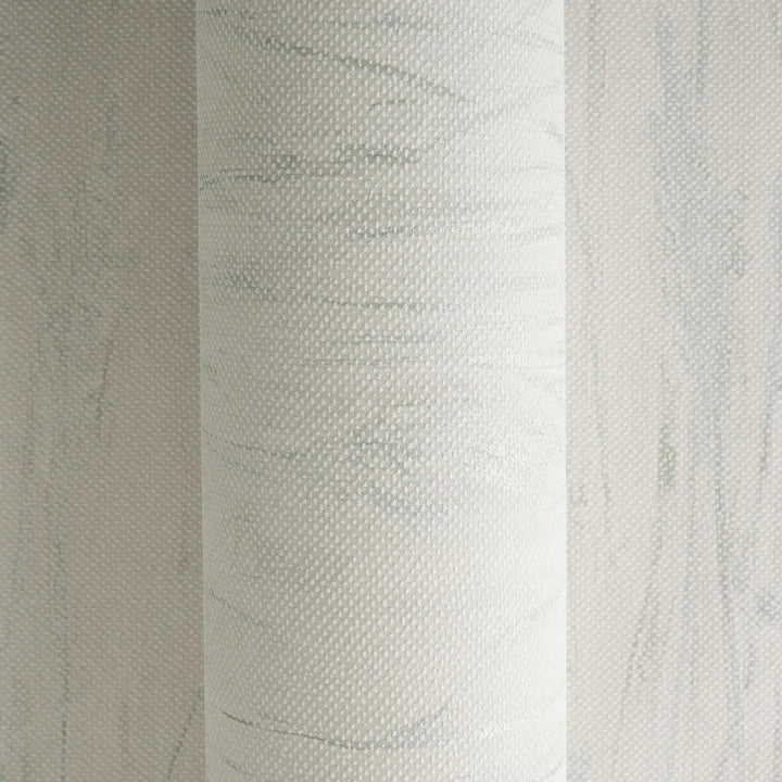 Neaustas tapetes ar filigrānu zāles rakstu | pelēka, zaļa - 3010641 AS Creation