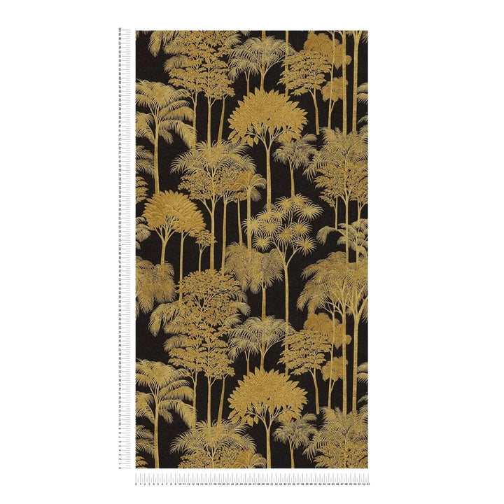 Neaustas tapetes ar intensīvu augu rakstu - 3012107 AS Creation