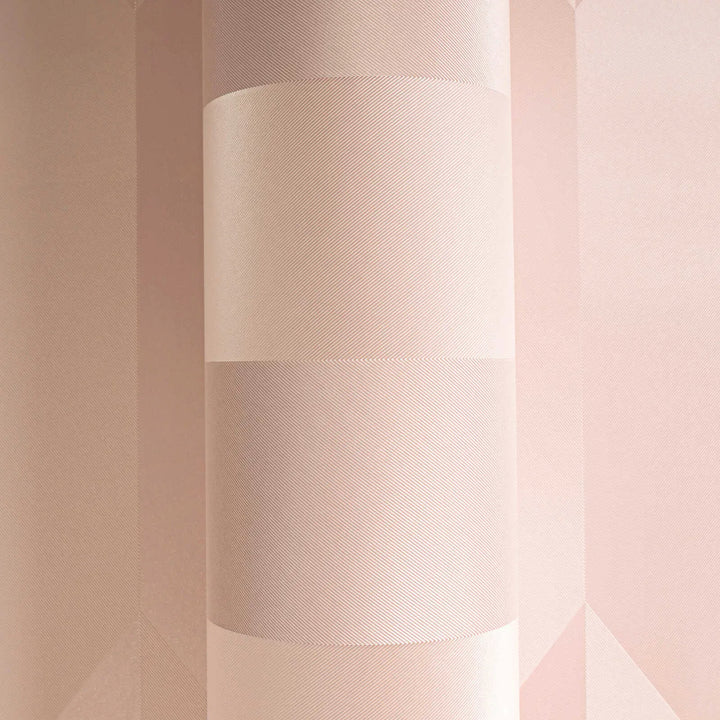 Neaustas tapetes ar modernu, spīdīgu dimantu rakstu | rozā | 3010516 AS Creation