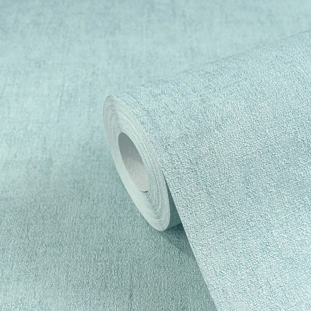 Neaustas tapetes ar smalku lina tekstūru | zilā | 3011064 AS Creation