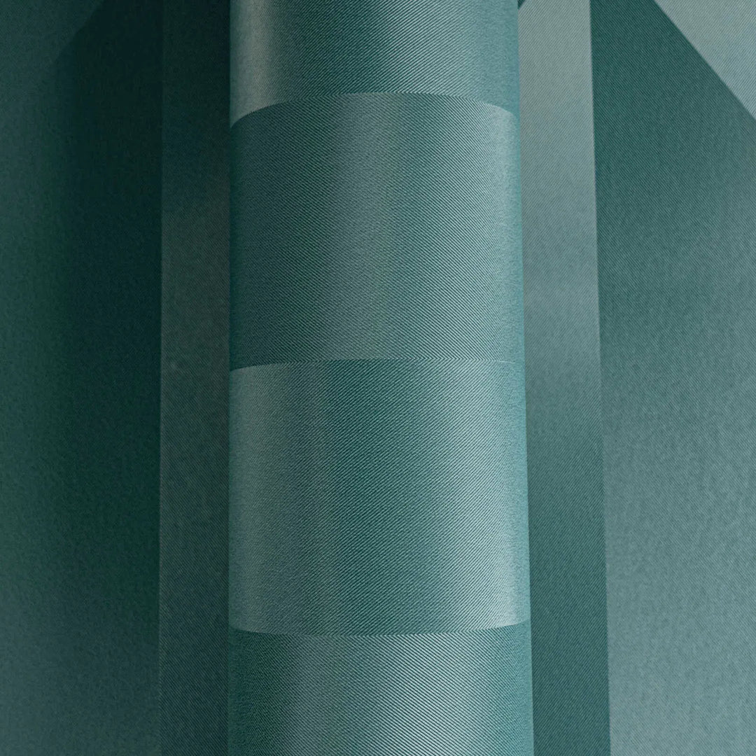 Neaustas tapetes ar spīdīgu ģeometrisku dizainu un gludu virsmu | zila | 3010523 AS Creation