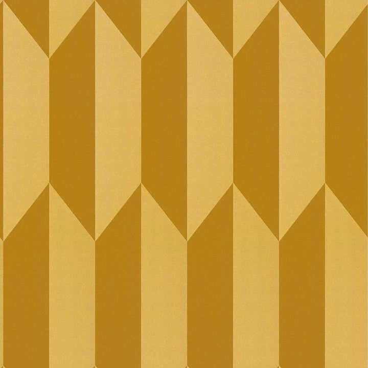 Neaustas tapetes ar spīdīgu retro rakstu košās krāsās – zelta | 3010522 AS Creation