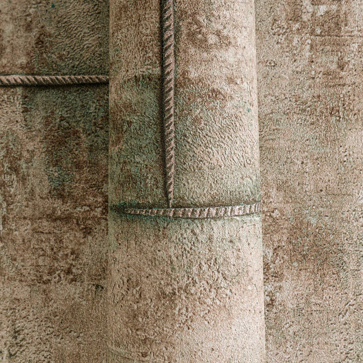 Neaustas tapetes modernam industriālajam stilam | tumši brūnā | 3010506 AS Creation