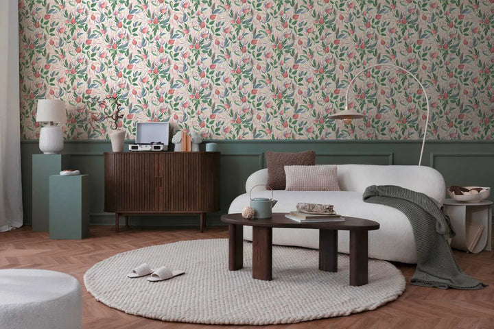 Neaustas tapetes rotaļīgās krāsās ar augļiem | daudzkrāsainas | 3010141 AS Creation