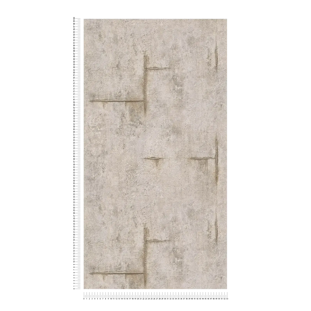 Neaustas tapetes urbāna loft stila izskatā ar dabisku tekstūru | 3010505 AS Creation