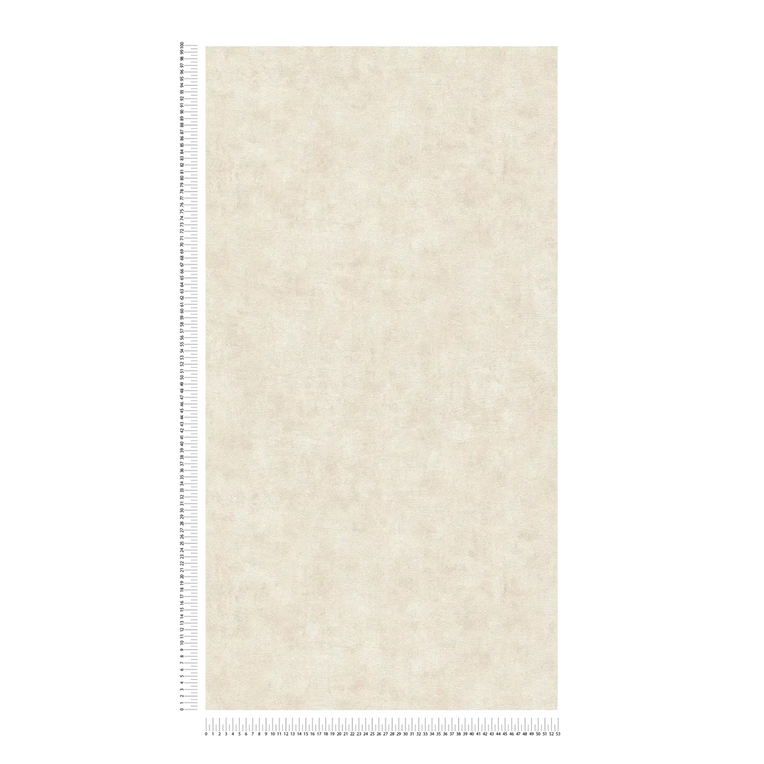 Neaustas tapetes uz neaustas pamatnes ar betona izskatu un mīkstu tekstūru - krēmkrāsas - 1370150 AS Creation