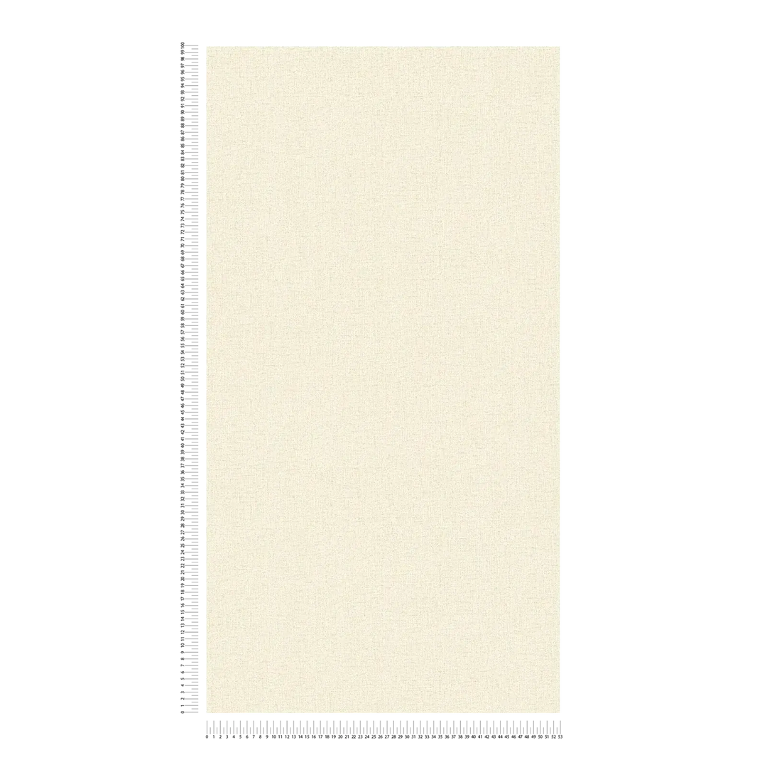 Neaustas vienkrāsainas tapetes ar smalku spīdīgu tekstūru | krēmkrāsa, zelta | 3010173 AS Creation