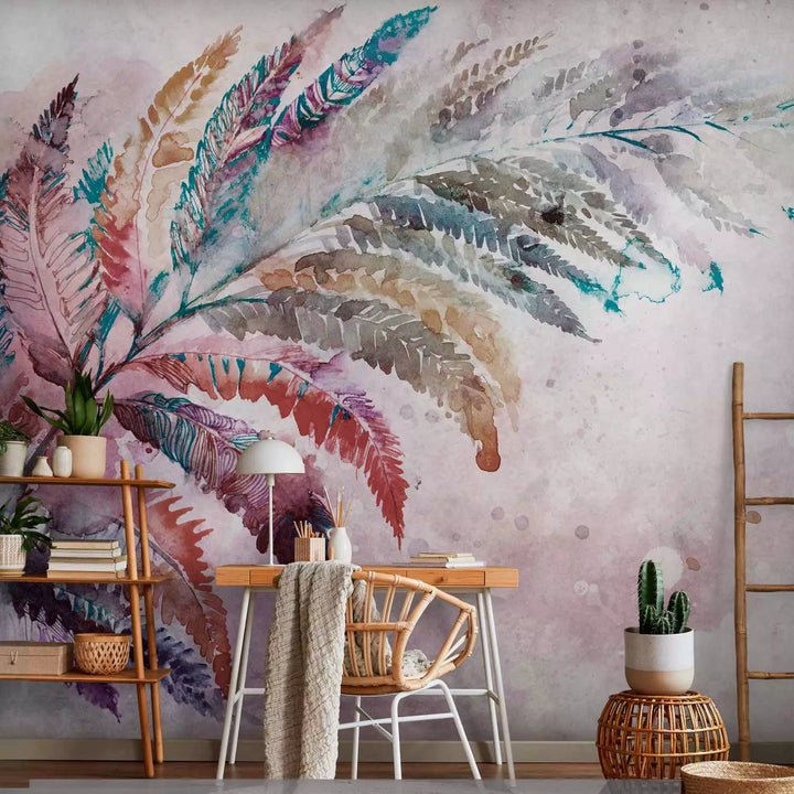 Wall Murals - Nature motif in watercolor technique, 146375